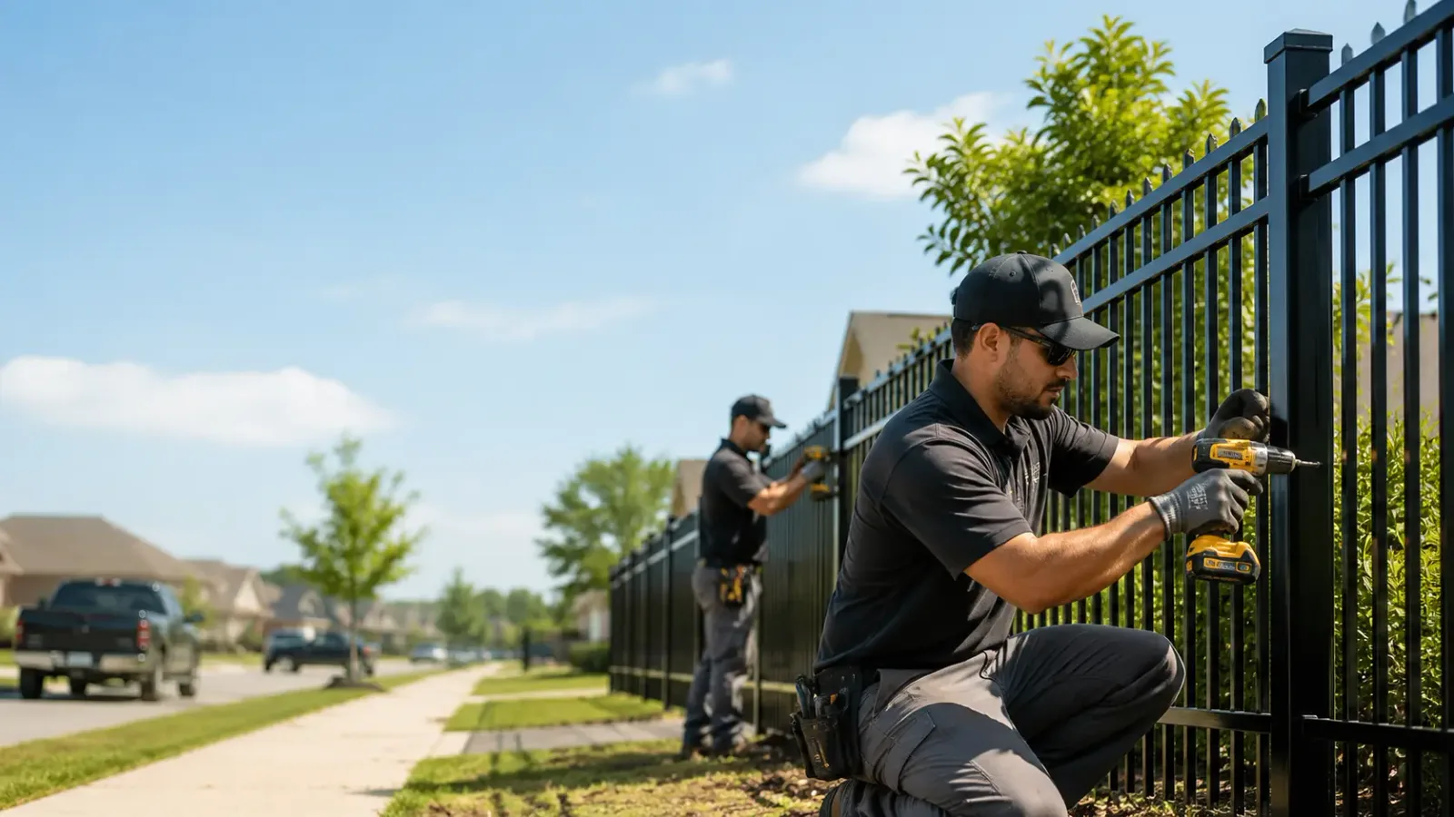 Metal Fence Installation in Gardner, MA